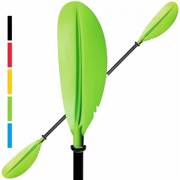 HEIMUNI Kayak Paddle Oar Aluminum Alloy Adjustable...