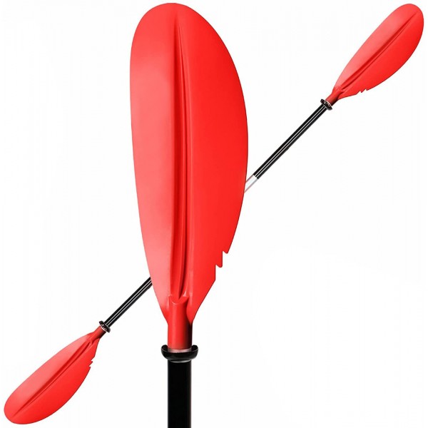 HEIMUNI Paddel Aluminium Doppelpaddel Paddel mit V...
