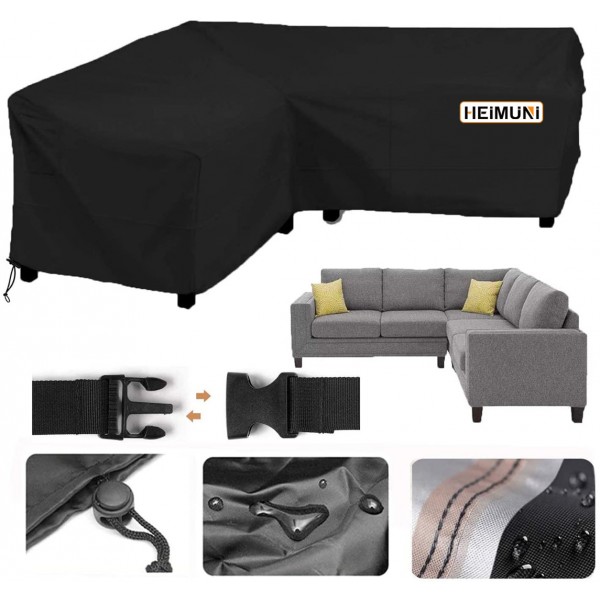 HEIMUNI arden V-Shape Furniture Cover Waterproof, ...