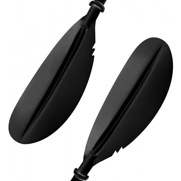 HEIMUNI Pagaia per Kayak Telescopica Pagaia Paddle in Alluminio Regolabile Removibili per SUP Canoa Boat Canoe Surfboard, Barche Gommone